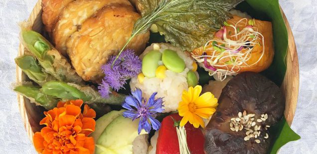 VEGANてまり寿司弁当のワークショップ in ベルリン